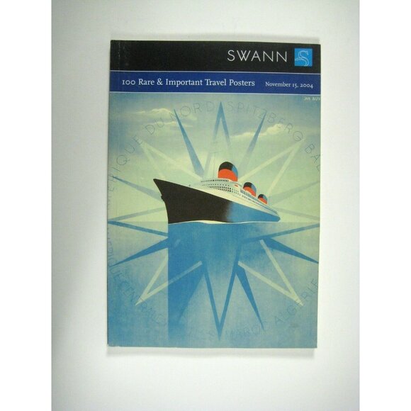 SWANN Catalog August 2004 Rare Important Travel Posters 2023 PPB World Fair - Picture 1 of 7